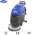 Extremely low noise hand push floor scrubber